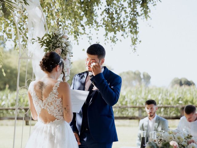 Il matrimonio di Alessio e Fabiola a Barengo, Novara 90