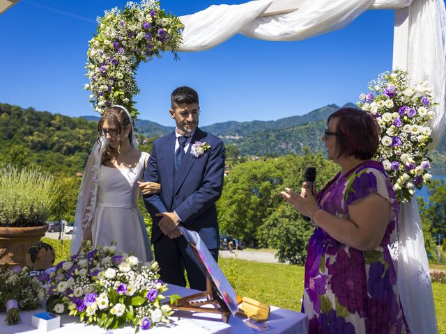 Il matrimonio di Gabriele e Elena a Orta San Giulio, Novara 23