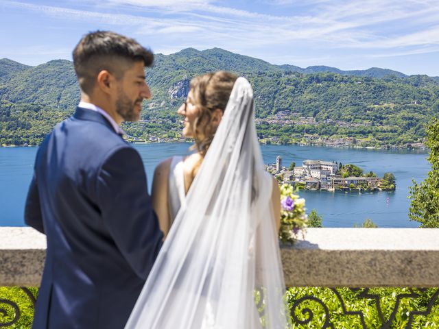 Il matrimonio di Gabriele e Elena a Orta San Giulio, Novara 57