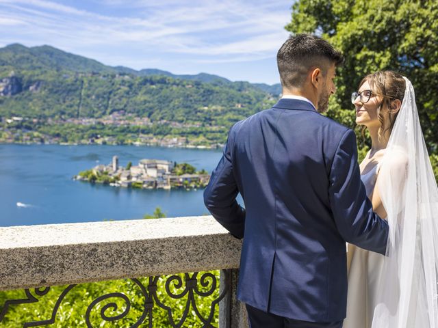 Il matrimonio di Gabriele e Elena a Orta San Giulio, Novara 58