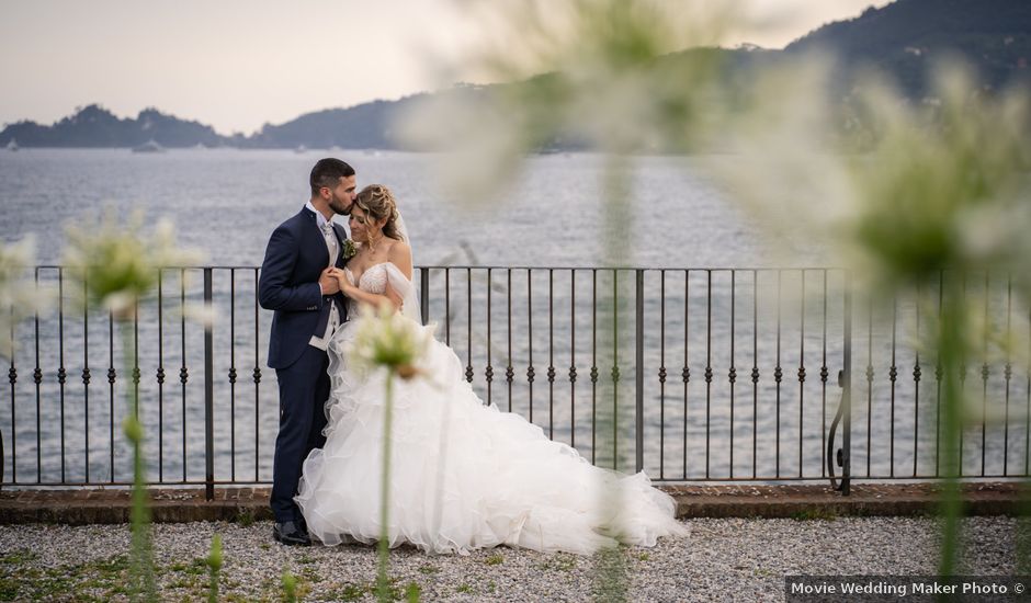 Il matrimonio di Riccardo e Giorgia a Rapallo, Genova