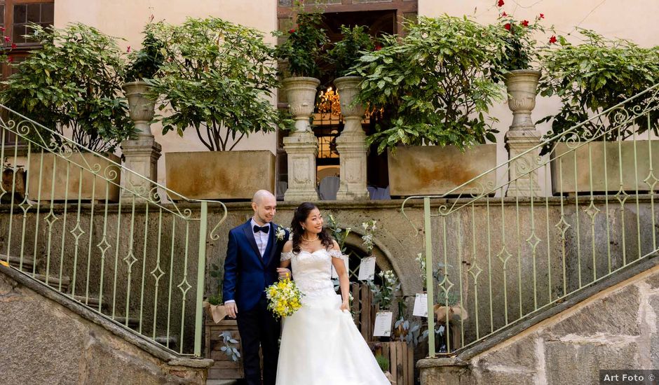 Il matrimonio di Asami e Edoardo a Cumiana, Torino