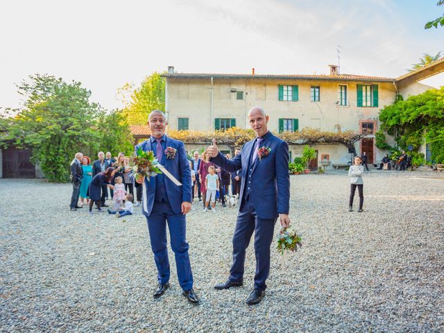 Il matrimonio di Elio e Dario a San Giuliano Milanese, Milano 56