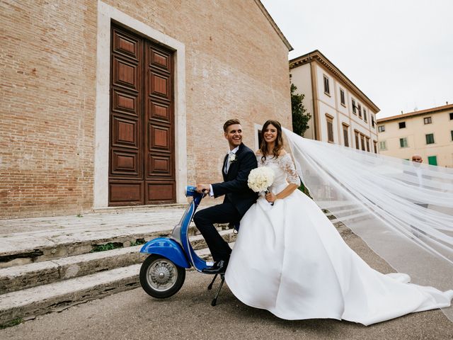 Il matrimonio di Lorenzo e Chiara a Certaldo, Firenze 52