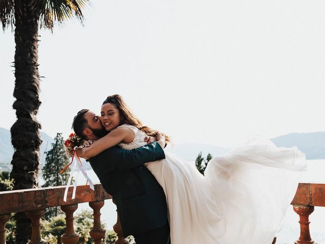 Il matrimonio di Matteo e Sophia a Luino, Varese 8