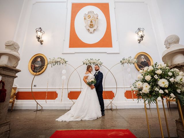 Il matrimonio di Stefania e Francesco a Castel San Giorgio, Salerno 3