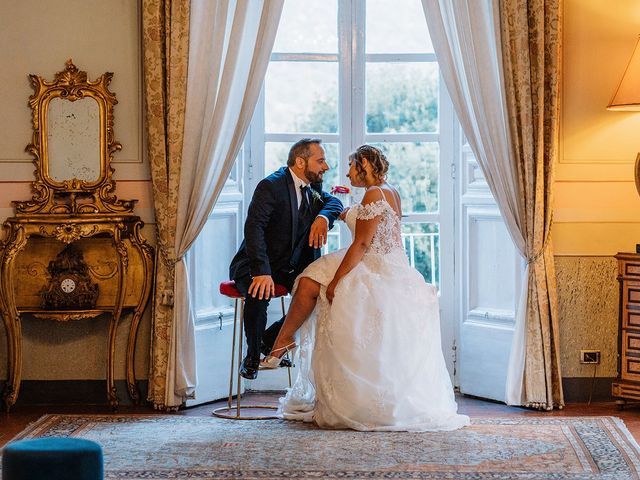 Il matrimonio di Stefania e Francesco a Castel San Giorgio, Salerno 8