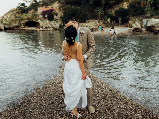 Il matrimonio di Simon e Tindara a Taormina, Messina 28