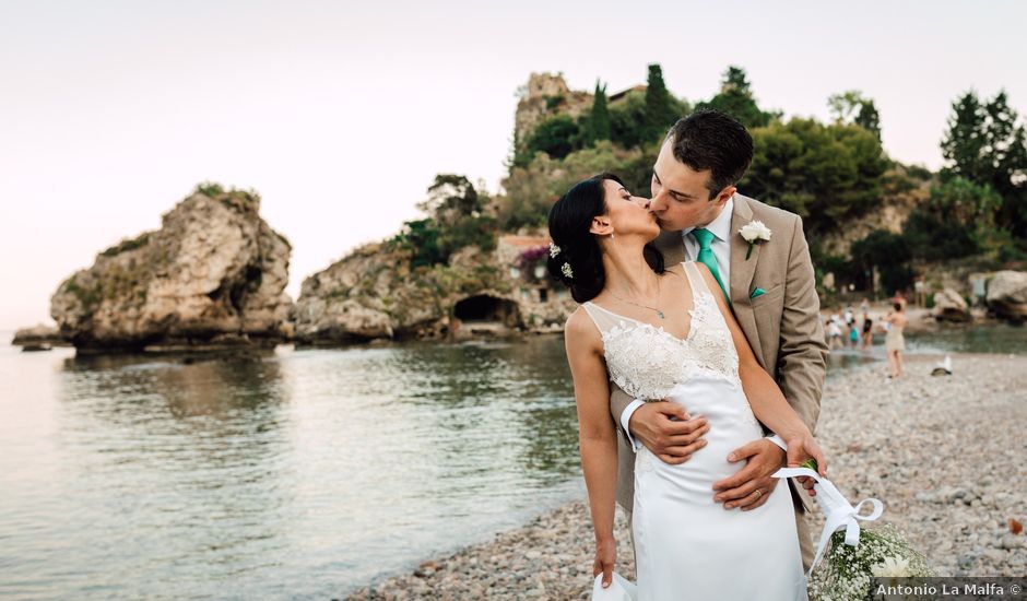 Il matrimonio di Simon e Tindara a Taormina, Messina