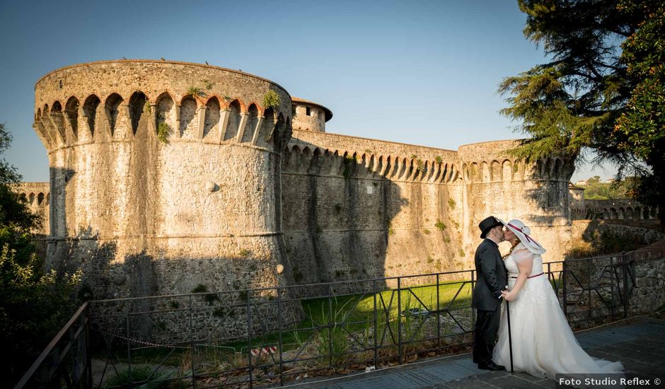 Il matrimonio di Alessandro e Romina a Sarzana, La Spezia