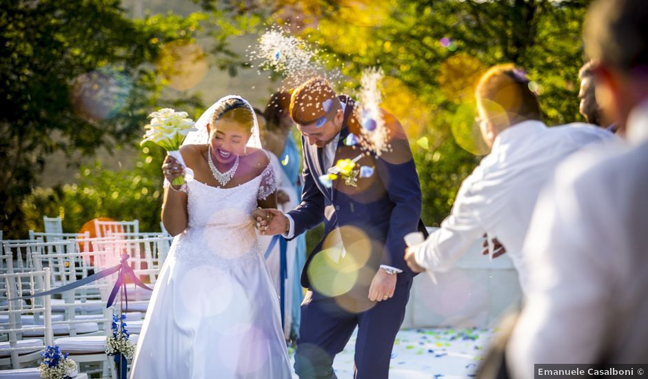 Il matrimonio di Varsha e Giancarlo a Gradara, Pesaro - Urbino