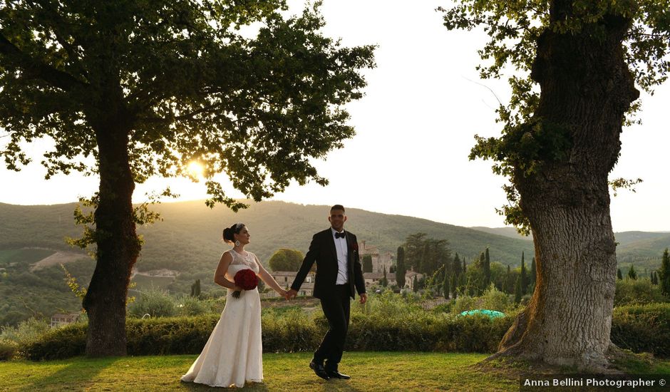 Il matrimonio di Lorenzo e Nadya a Gaiole in Chianti, Siena