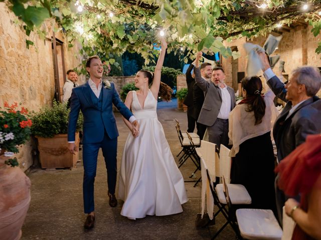 Il matrimonio di Matheus e Maria Vitoria a Pienza, Siena 45