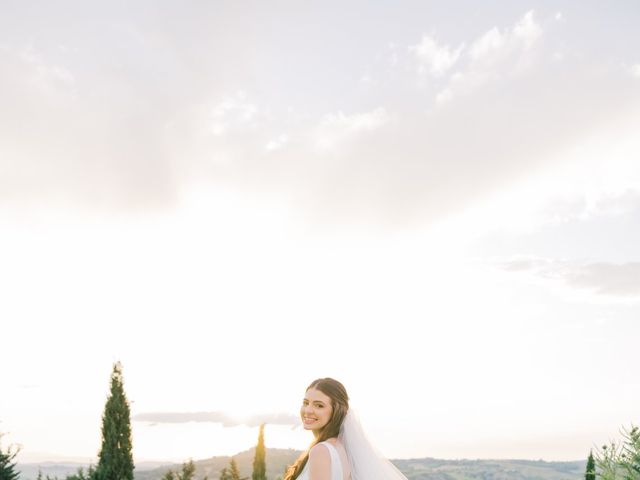 Il matrimonio di Matheus e Maria Vitoria a Pienza, Siena 76
