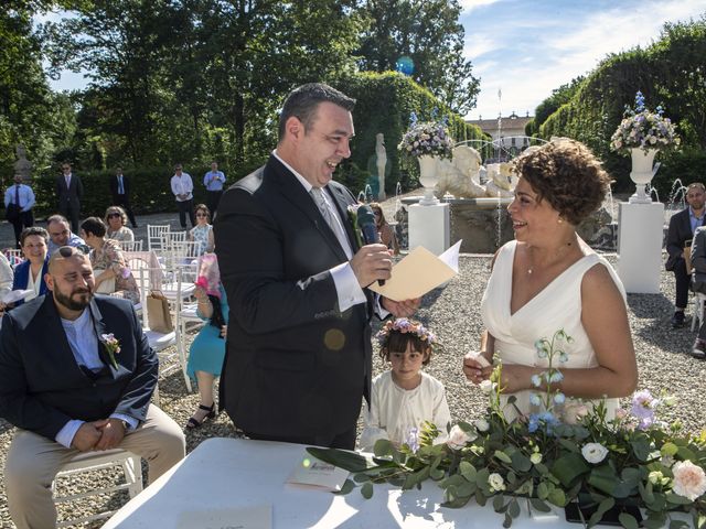 Il matrimonio di Davide e Elisa a Bollate, Milano 35