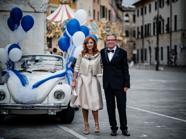 Il matrimonio di Giuliano e Silvia a Viareggio, Lucca 39