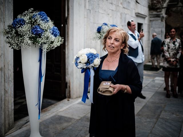 Il matrimonio di Giuliano e Silvia a Viareggio, Lucca 65