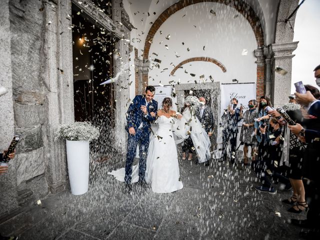 Il matrimonio di Mattia e Elena a Cantù, Como 34