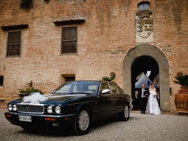 Il matrimonio di Francesco e Elena a Certaldo, Firenze 24