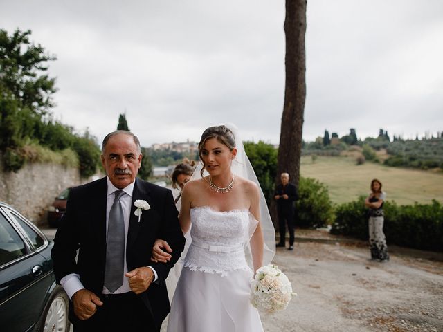 Il matrimonio di Francesco e Elena a Certaldo, Firenze 32