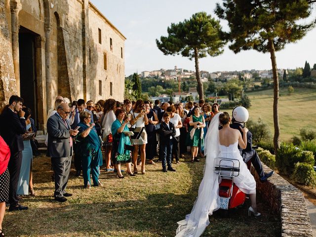 Il matrimonio di Francesco e Elena a Certaldo, Firenze 49