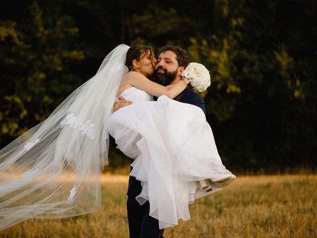 Il matrimonio di Francesco e Elena a Certaldo, Firenze 54