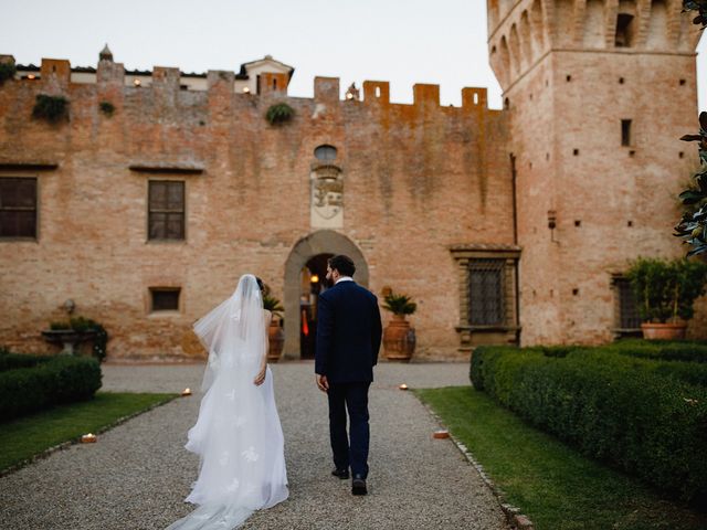 Il matrimonio di Francesco e Elena a Certaldo, Firenze 67