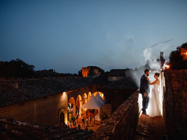 Il matrimonio di Francesco e Elena a Certaldo, Firenze 72