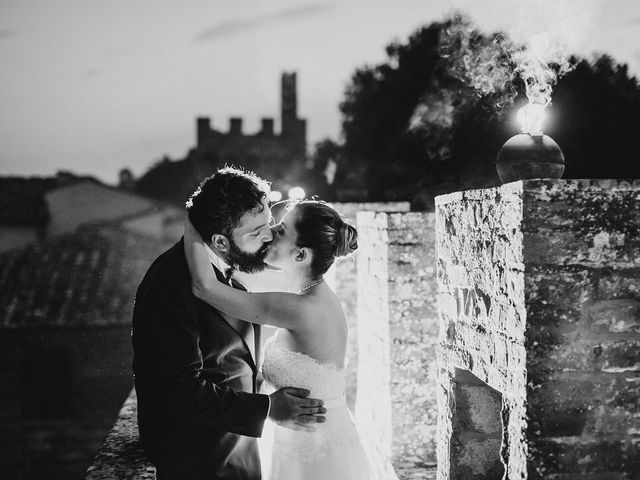 Il matrimonio di Francesco e Elena a Certaldo, Firenze 74