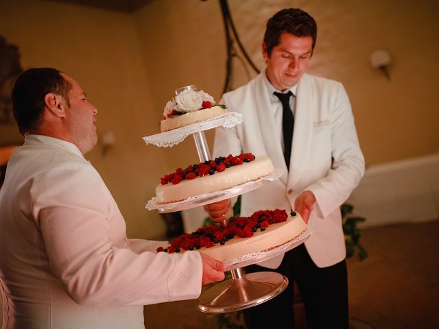 Il matrimonio di Francesco e Elena a Certaldo, Firenze 79