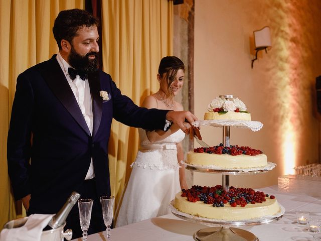 Il matrimonio di Francesco e Elena a Certaldo, Firenze 80