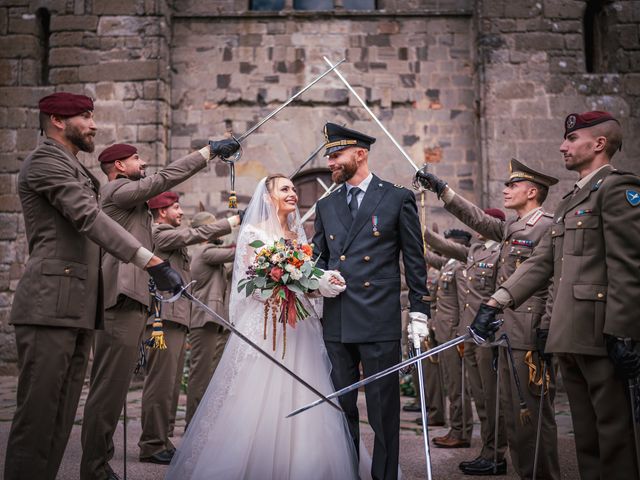 Il matrimonio di Riccardo e Flavia a Abbadia San Salvatore, Siena 59