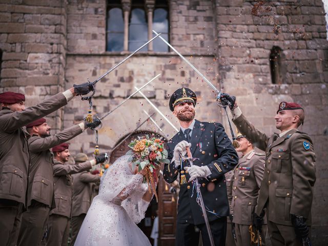 Il matrimonio di Riccardo e Flavia a Abbadia San Salvatore, Siena 61