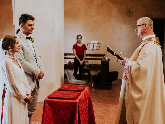 Il matrimonio di Lukasz e Izabela a Rapolano Terme, Siena 27