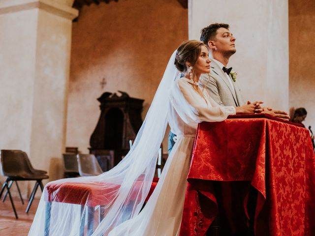 Il matrimonio di Lukasz e Izabela a Rapolano Terme, Siena 31