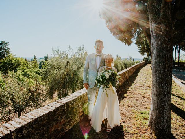 Il matrimonio di Lukasz e Izabela a Rapolano Terme, Siena 36