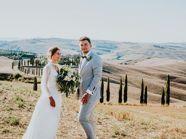 Il matrimonio di Lukasz e Izabela a Rapolano Terme, Siena 38