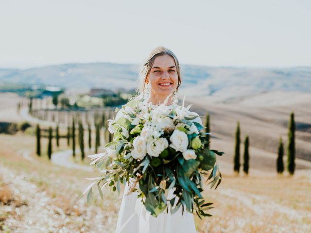 Il matrimonio di Lukasz e Izabela a Rapolano Terme, Siena 43