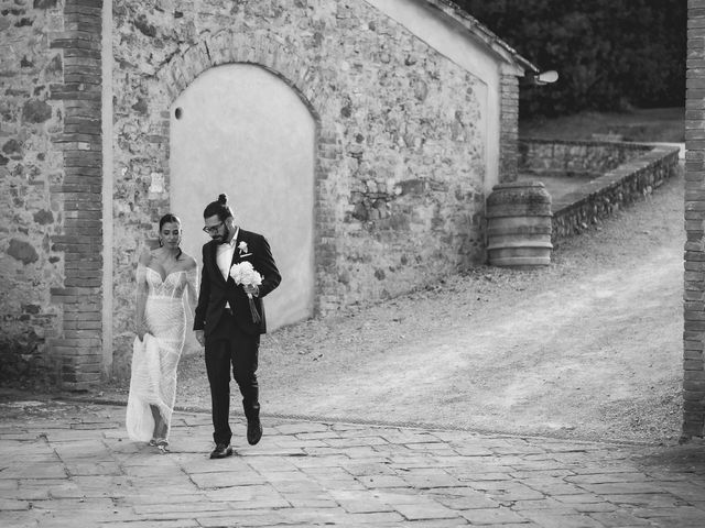 Il matrimonio di Andrea e Rosenne a Castelnuovo Berardenga, Siena 31