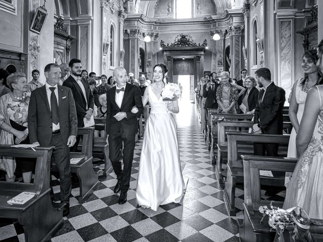Il matrimonio di David e Chiara a Berzo San Fermo, Bergamo 22