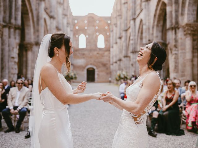 Il matrimonio di Lusa e Megan a Siena, Siena 44