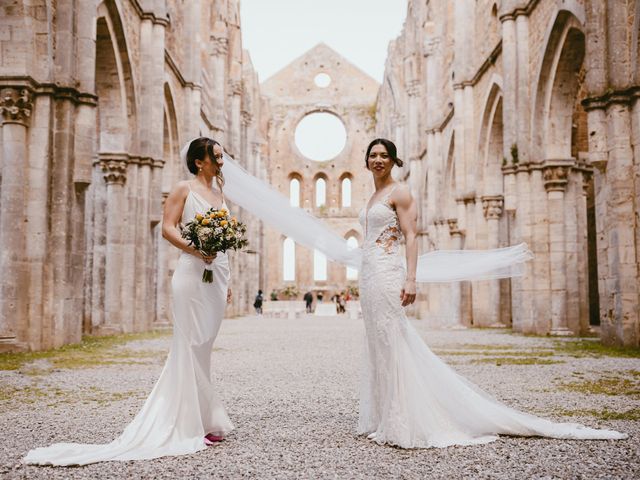Il matrimonio di Lusa e Megan a Siena, Siena 50