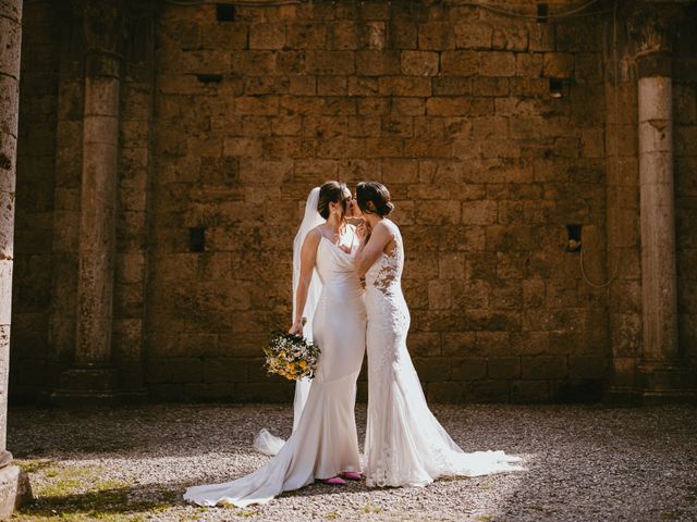 Il matrimonio di Lusa e Megan a Siena, Siena 59