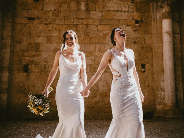 Il matrimonio di Lusa e Megan a Siena, Siena 61