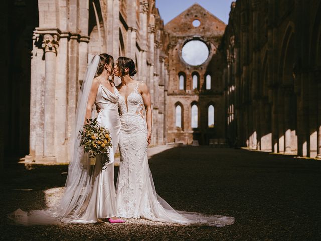 Il matrimonio di Lusa e Megan a Siena, Siena 62