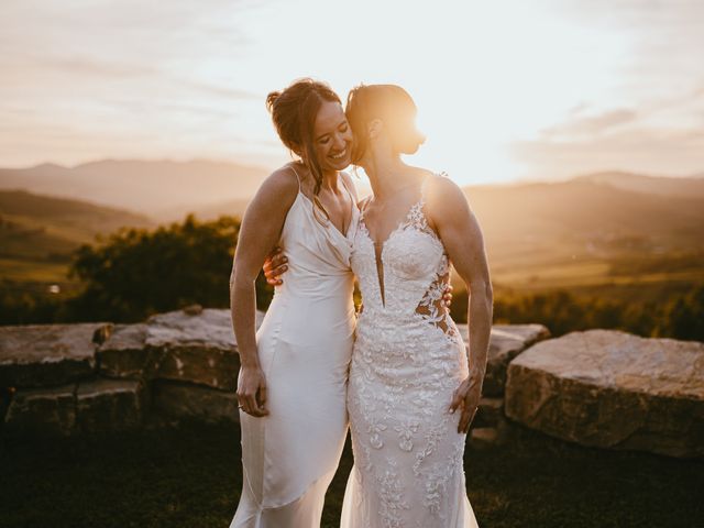 Il matrimonio di Lusa e Megan a Siena, Siena 74