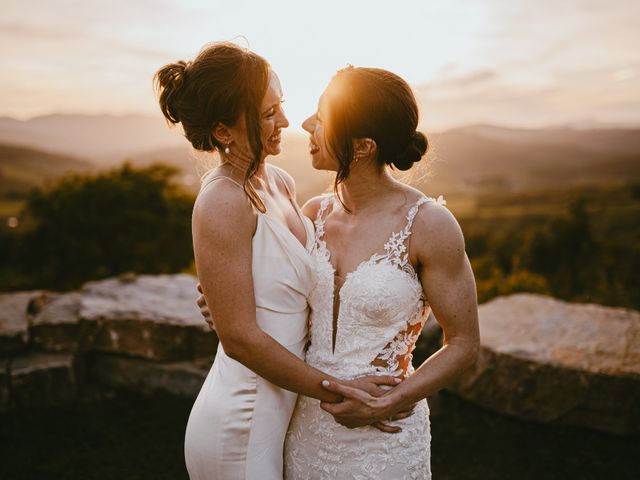Il matrimonio di Lusa e Megan a Siena, Siena 77