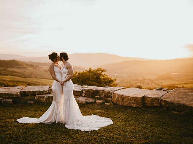 Il matrimonio di Lusa e Megan a Siena, Siena 80