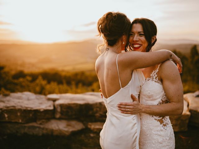 Il matrimonio di Lusa e Megan a Siena, Siena 83