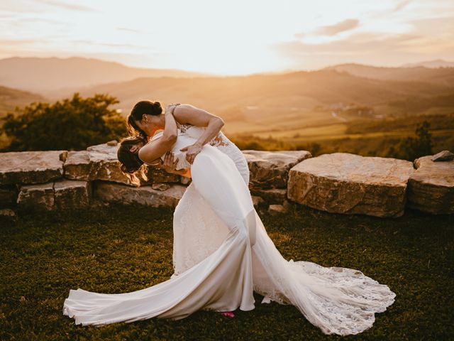 Il matrimonio di Lusa e Megan a Siena, Siena 84